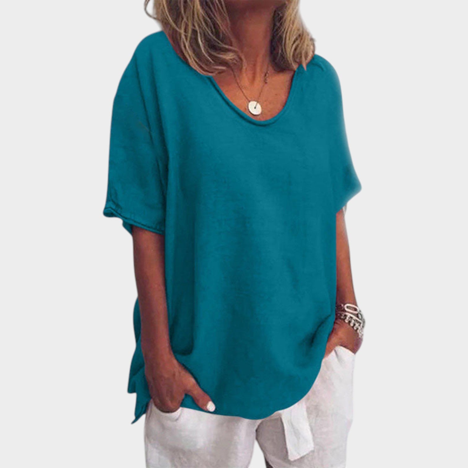 Relaxed Fit Cotton T-Shirt