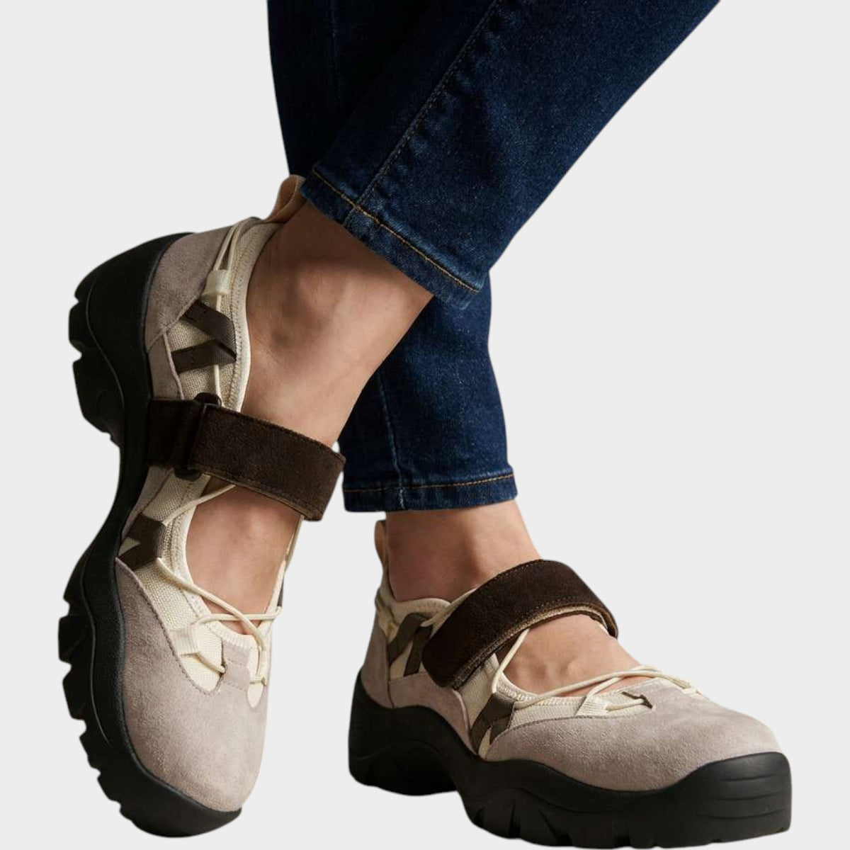 Women's Mary Jane Ballet Sneakers
