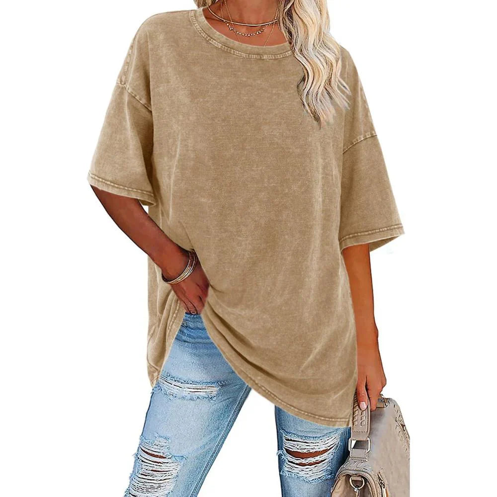 Frances™ | Women's Vintage-Inspired Oversized Tee