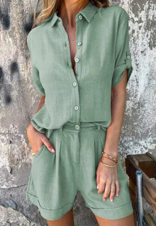 Jamie™ | Breezy Shorts and Top Ensemble