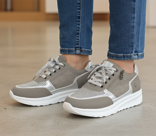 Nora | Women's Lace-Up Platform Sneakers