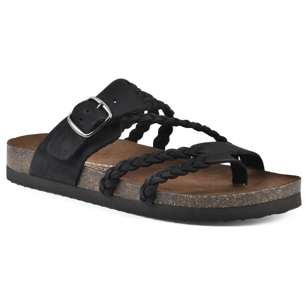 Octavia | Women's Braided Sandals with Buckle Detail