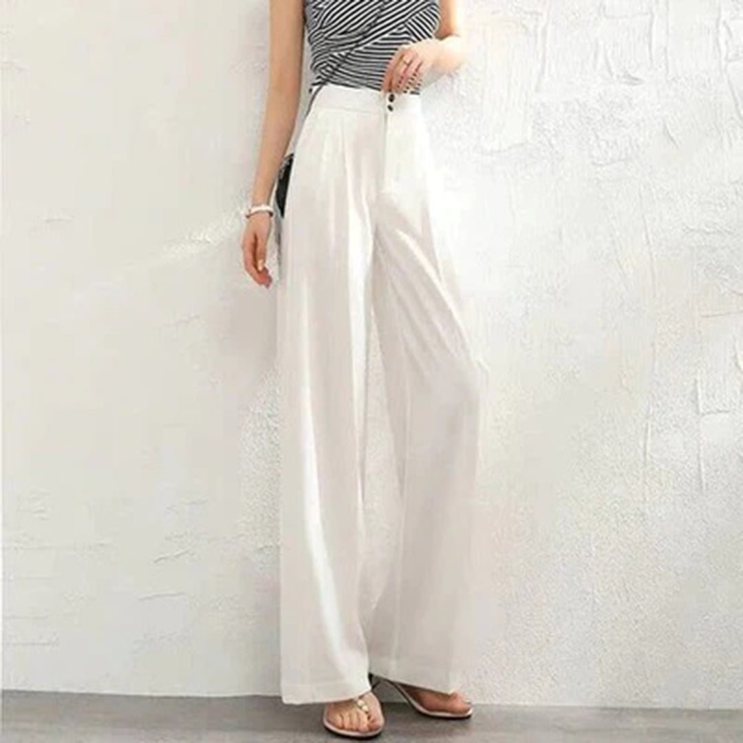 Odessa | Women's Wide Leg High-Waisted Trousers