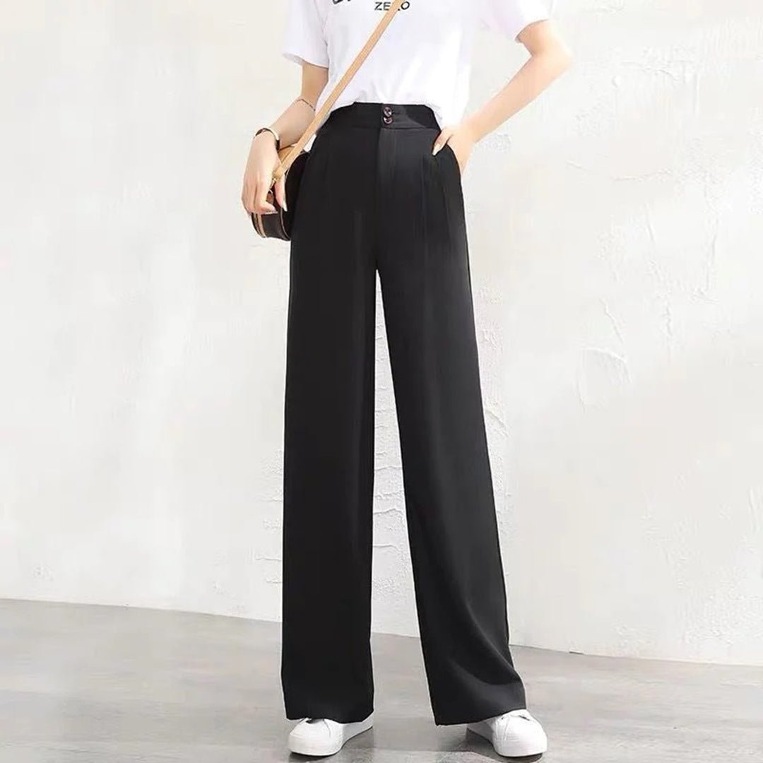 Odessa | Women's Wide Leg High-Waisted Trousers