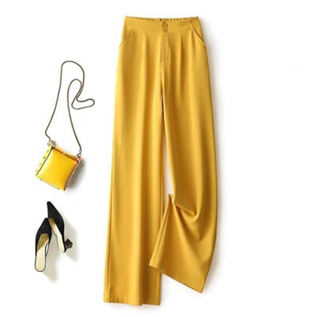 Odessa | Women's Wide Leg High-Waisted Trousers