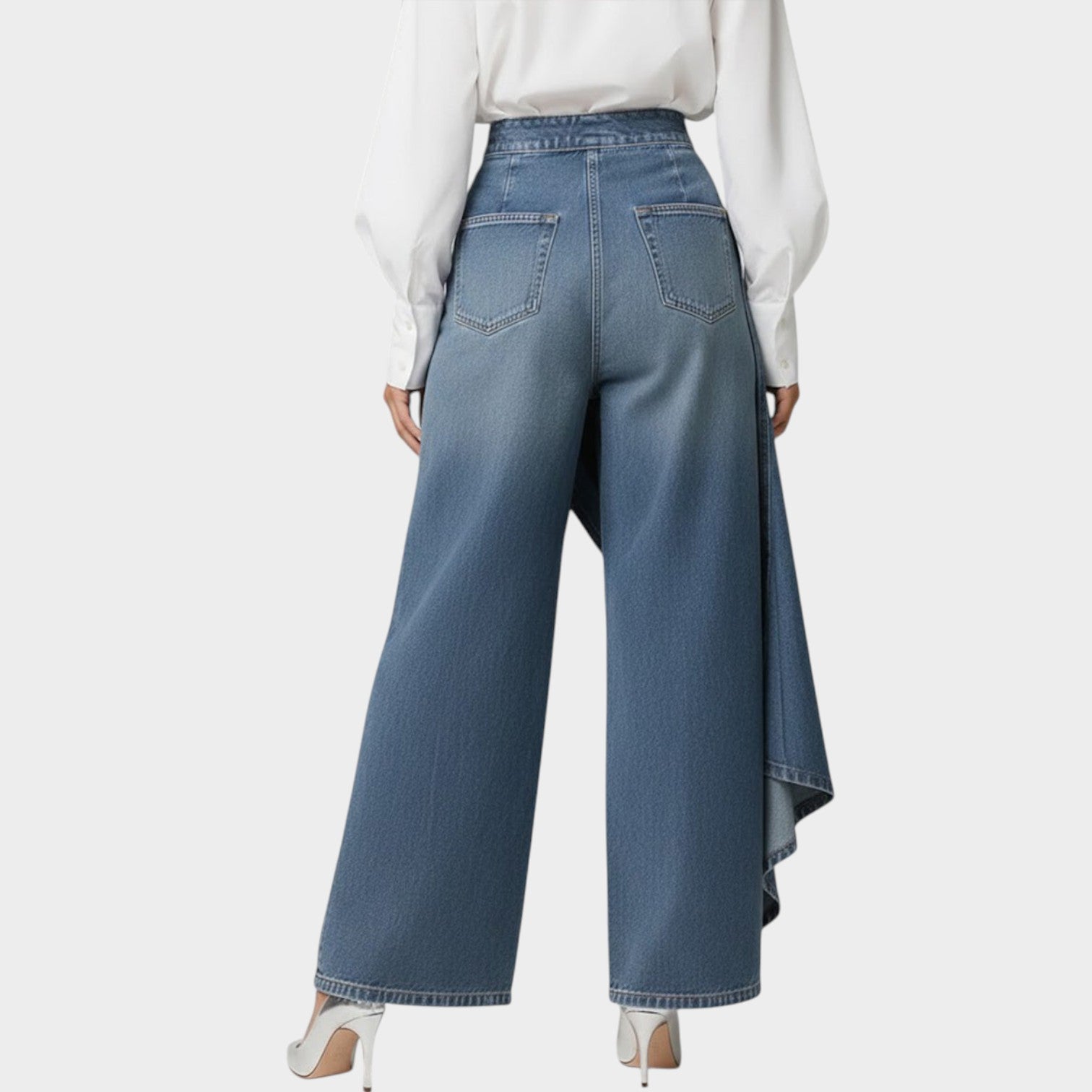 High Waist Wide Pants