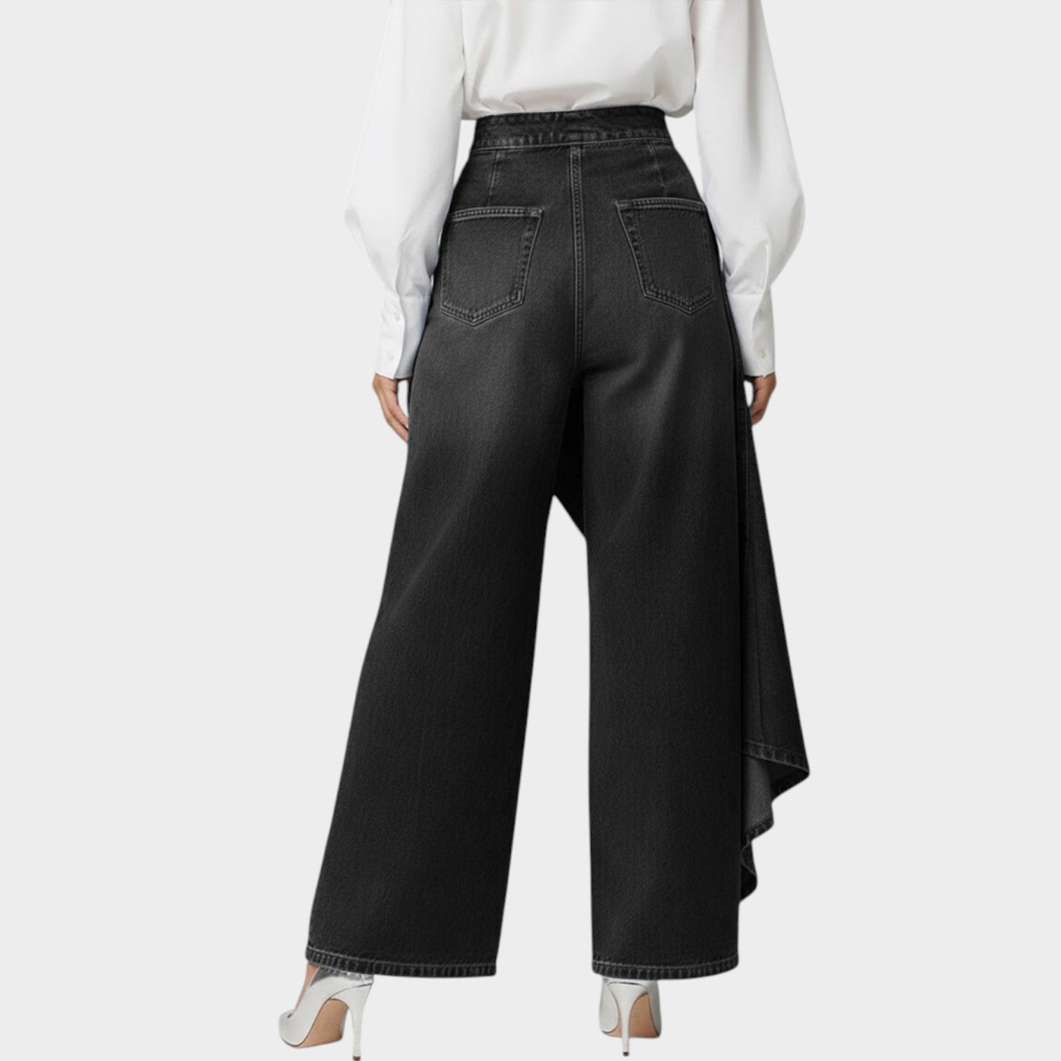 High Waist Wide Pants