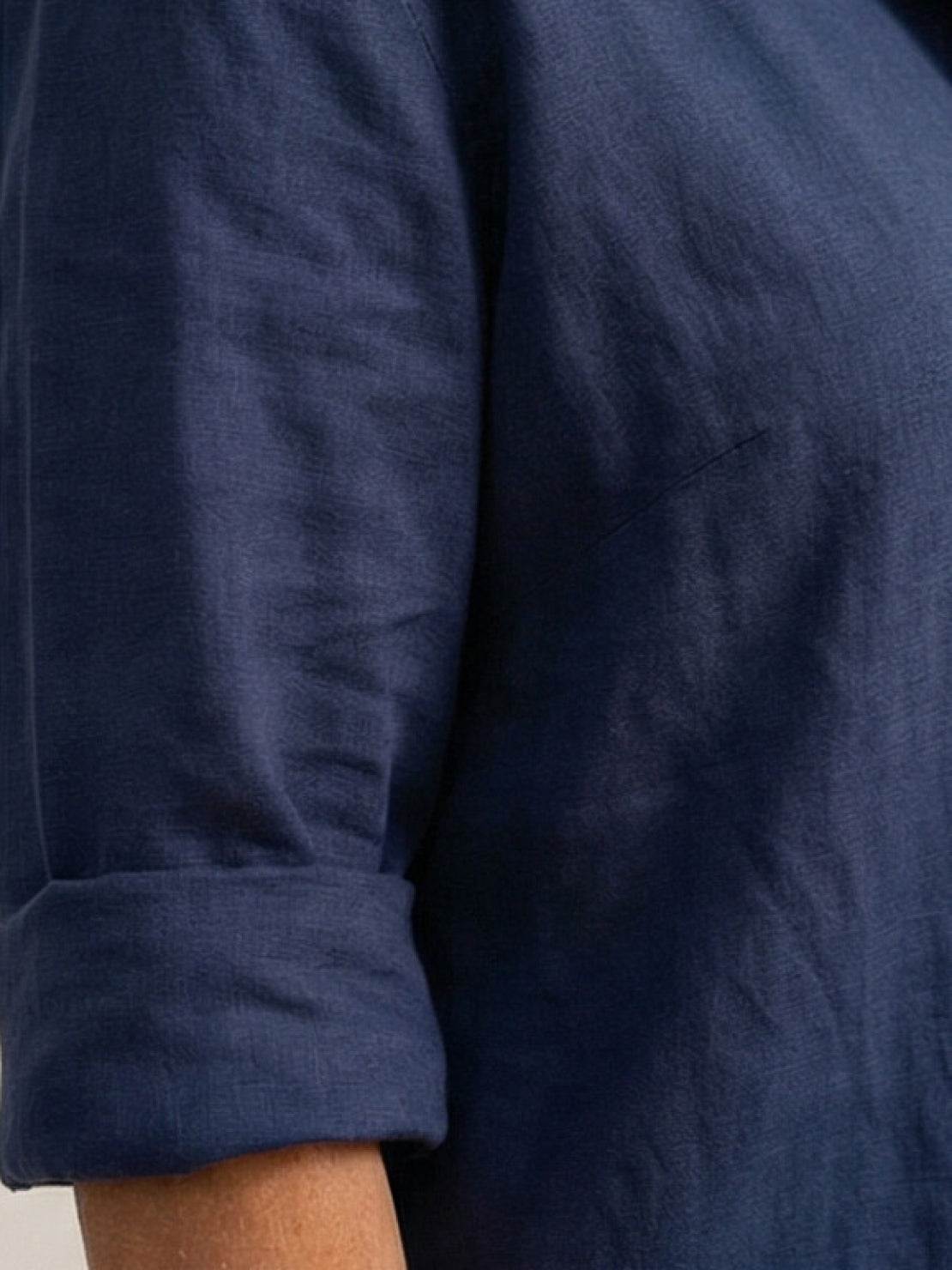 Vivian | Women's Relaxed Button-Up Shirt and Wide-Leg Pant Ensemble