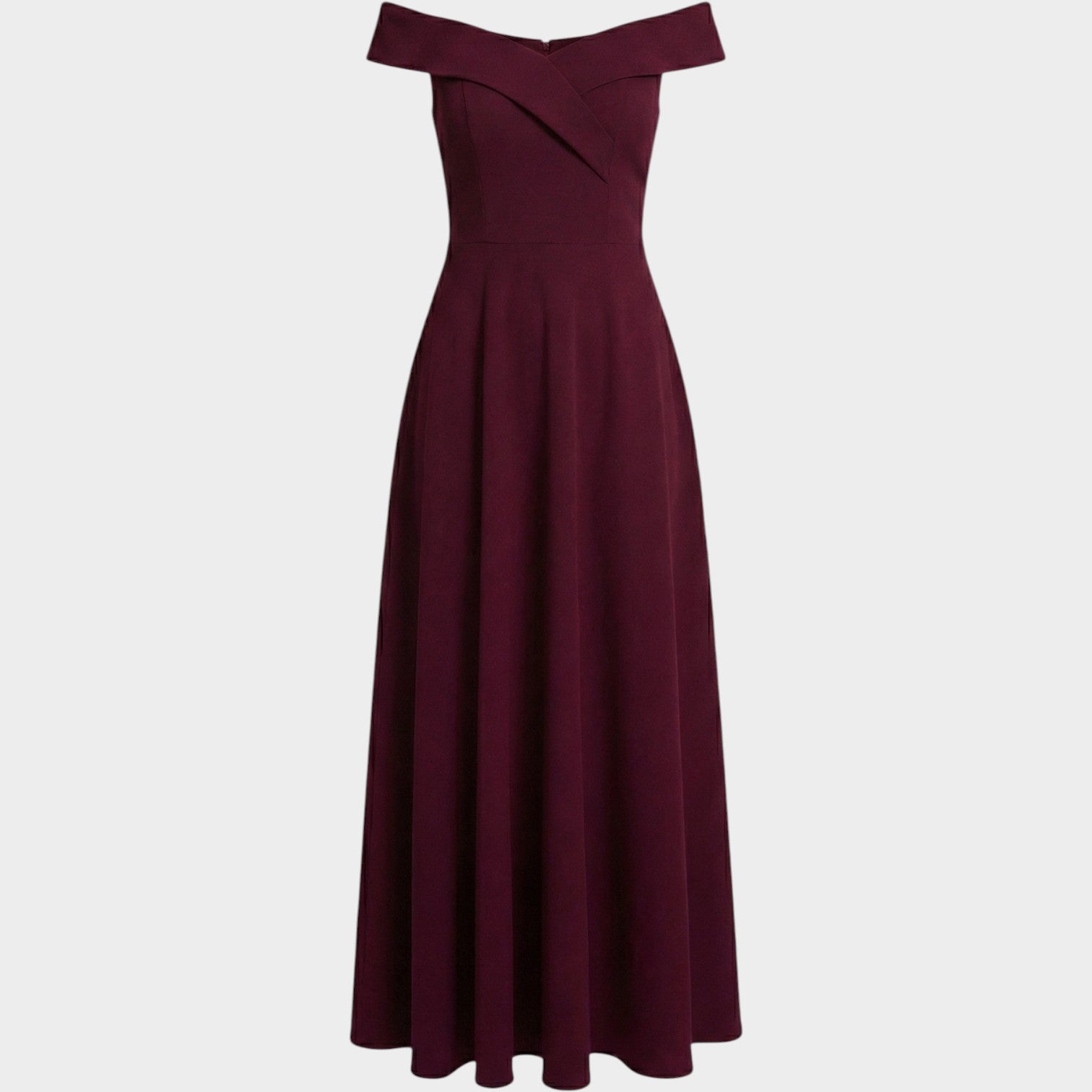 Off Shoulder Formal Maxi Dress Elegant Evening Gown