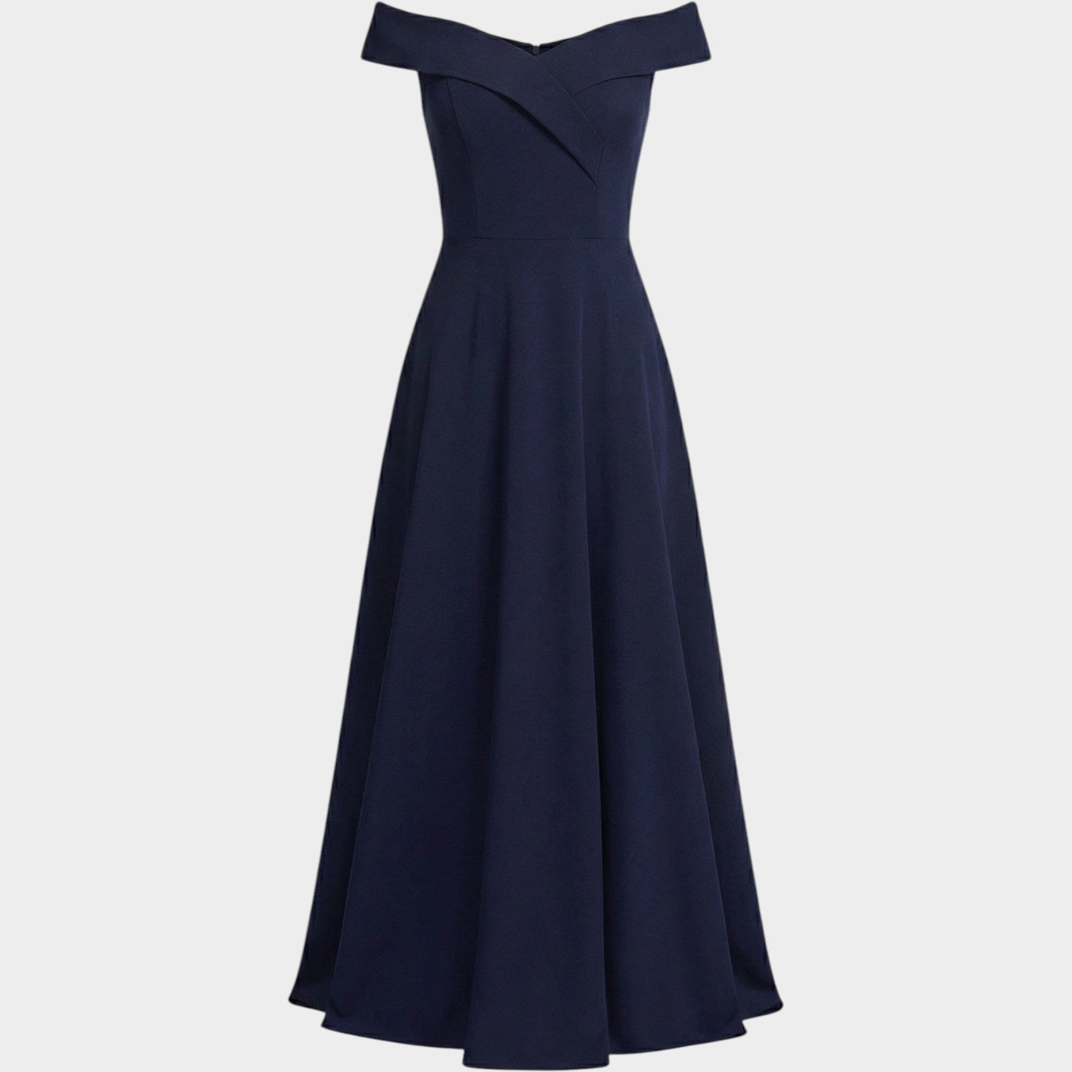 Off Shoulder Formal Maxi Dress Elegant Evening Gown