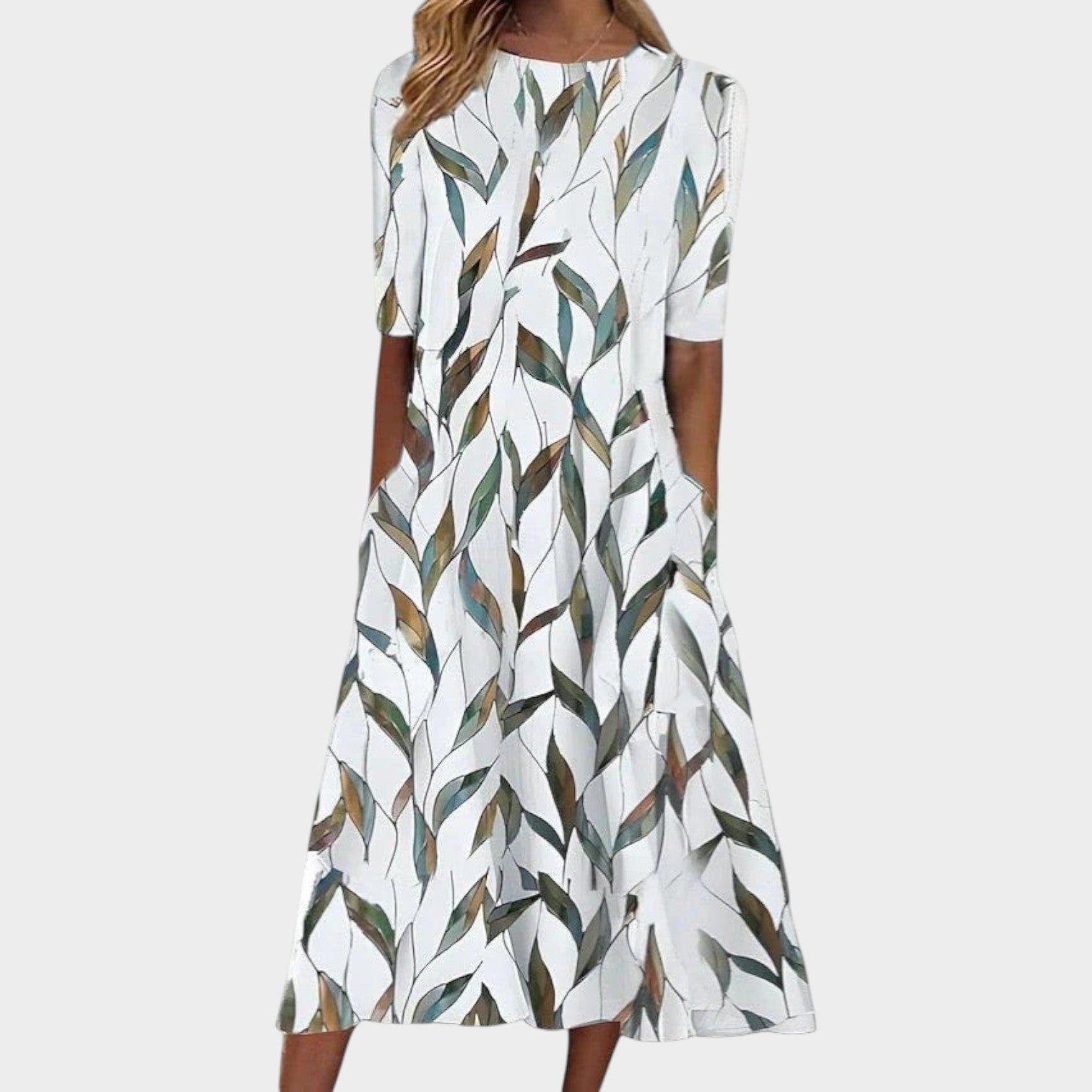 Floral Printed Midi Dress