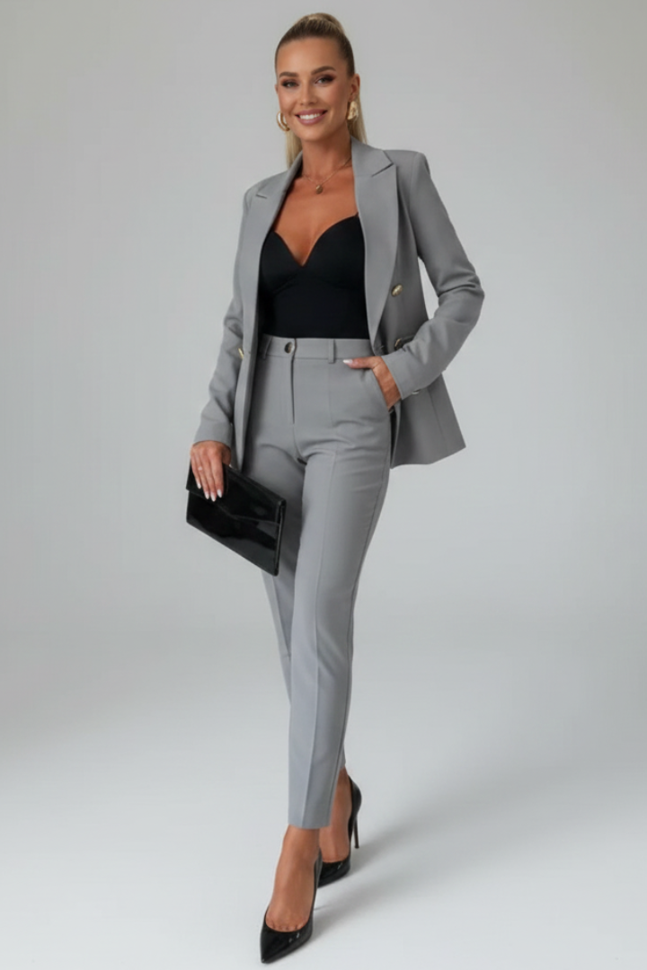 Scarlett | Women's Double-Breasted Blazer and Trousers Set