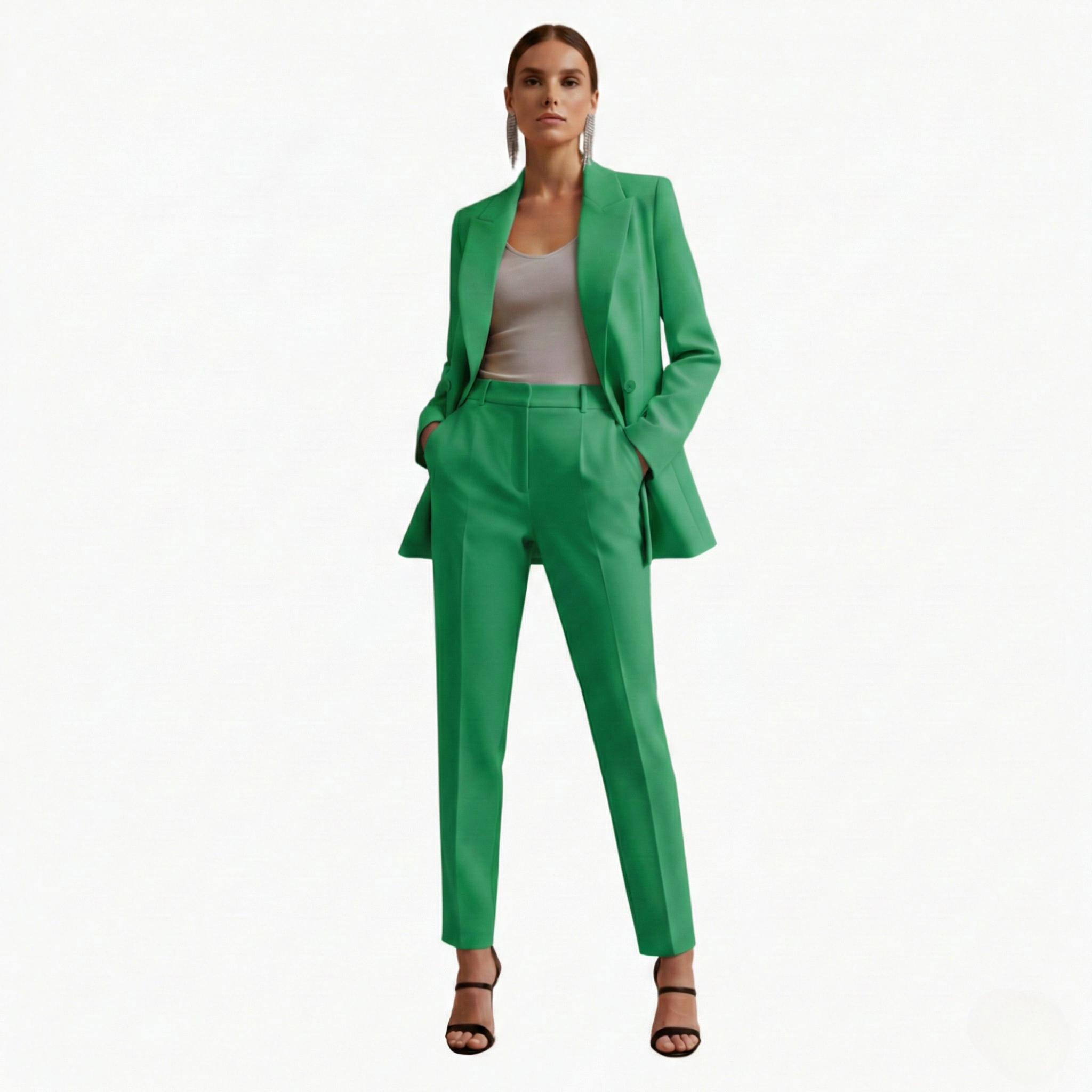 Tabitha | Women's Double-Breasted Blazer and Trousers Set