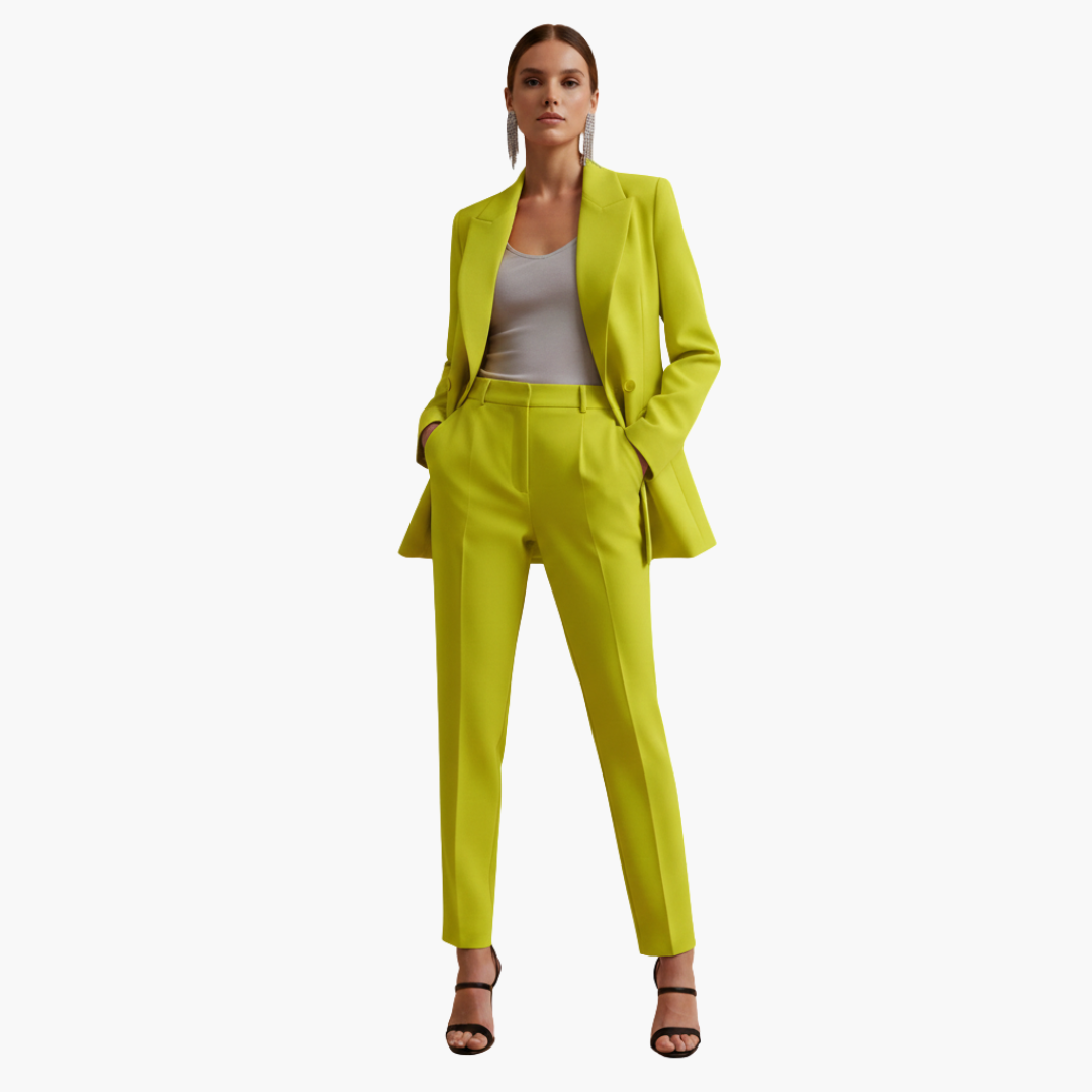 Tabitha | Women's Double-Breasted Blazer and Trousers Set