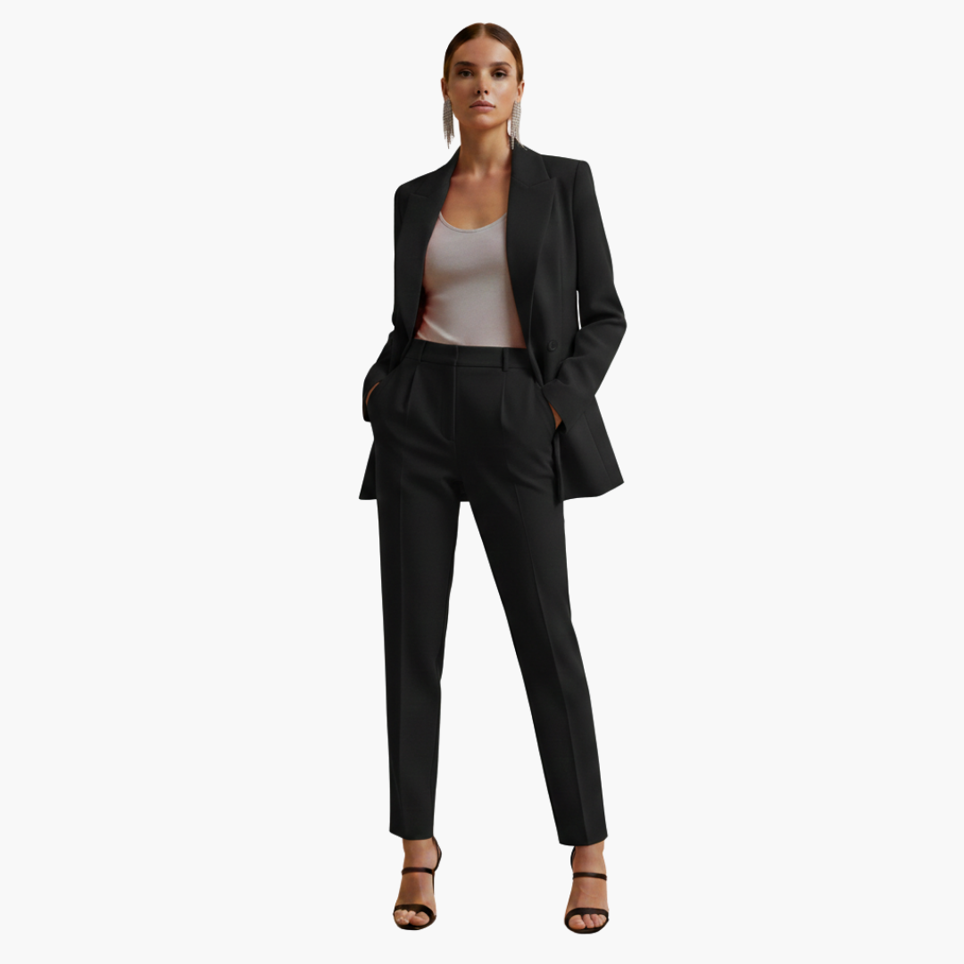 Tabitha | Women's Double-Breasted Blazer and Trousers Set