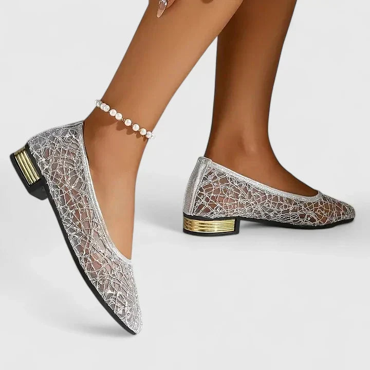 Thalia | Women's Elegant Pointed Toe Ballet Flats