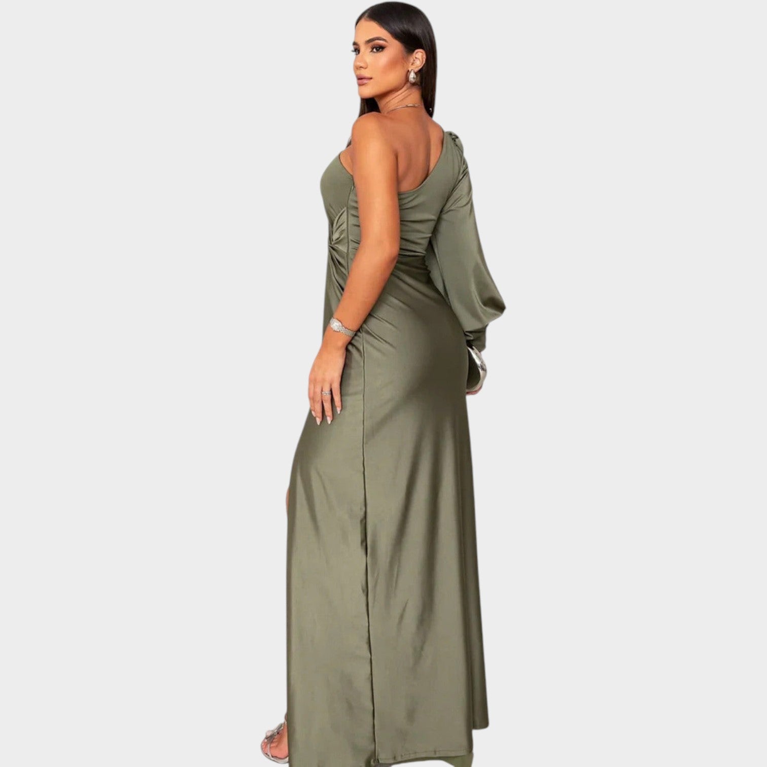 One Shoulder Formal Maxi Dress