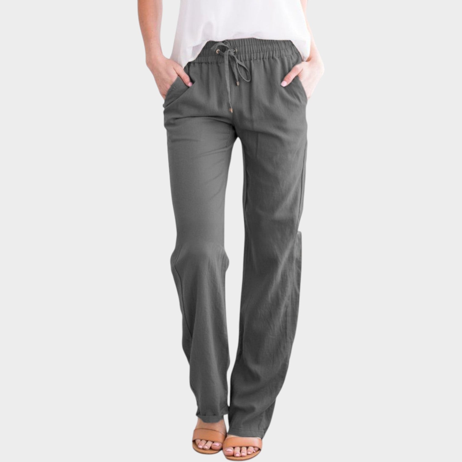 Breathable Casual Linen Pants