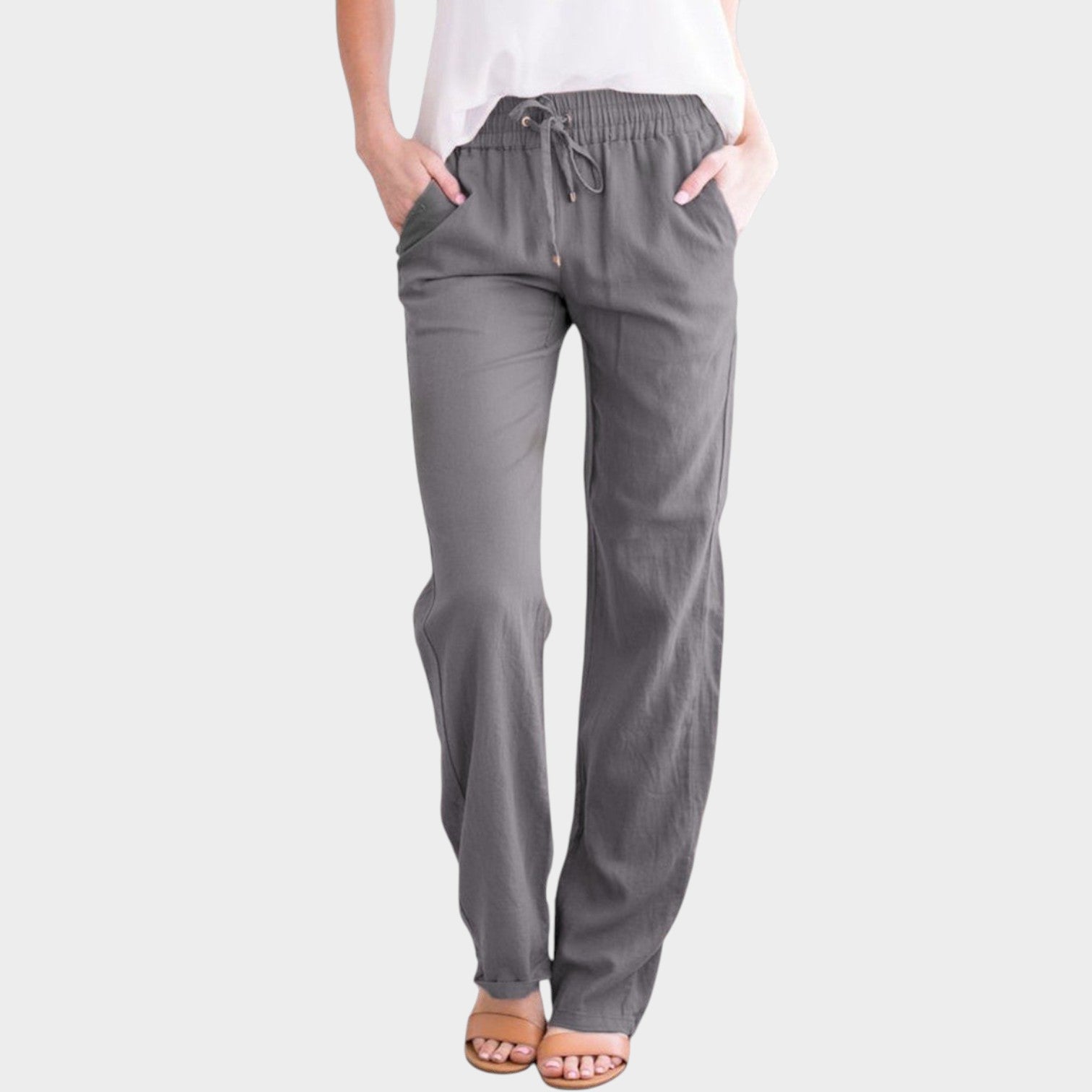 Breathable Casual Linen Pants