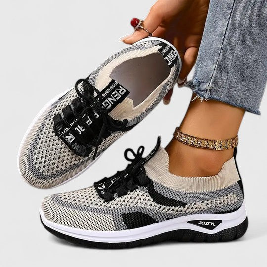Viola | Women's Lace-Up Orthopedic Walking Sneakers