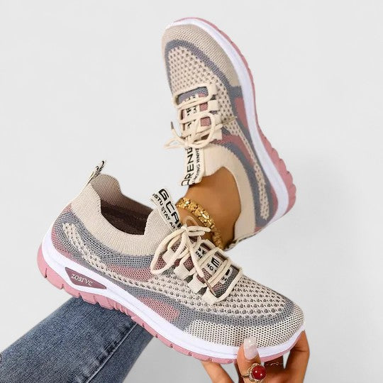 Viola | Women's Lace-Up Orthopedic Walking Sneakers