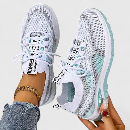 Viola | Women's Lace-Up Orthopedic Walking Sneakers