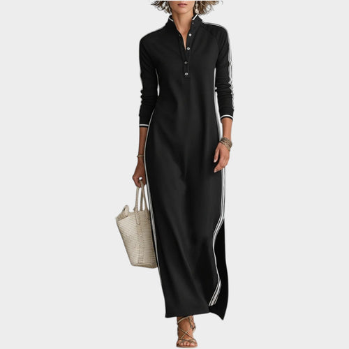 Women's Elegant Long Sleeve Maxi Dress